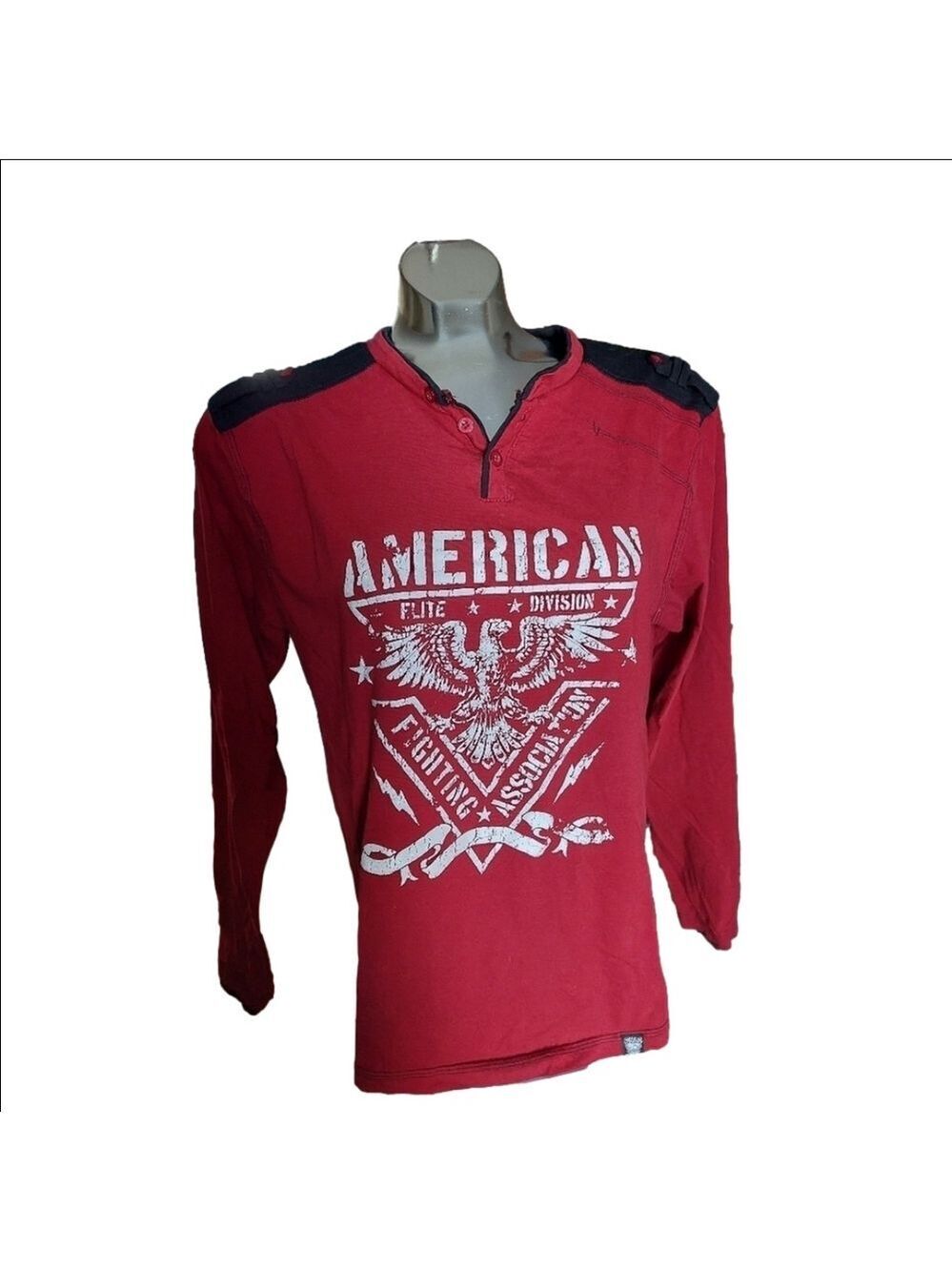 American Elite Fighting Association Red T-shirt (Large)